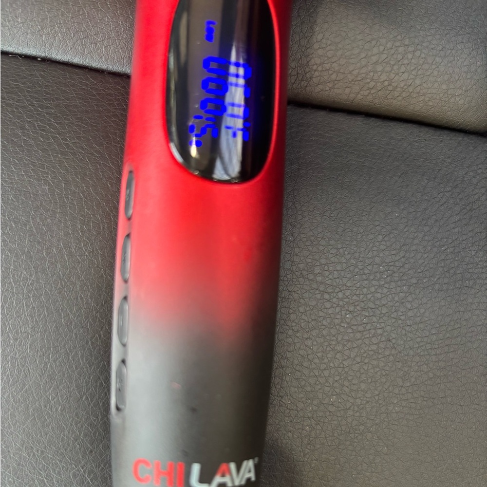 CHI Lava Red and Black Hair Styling Tool